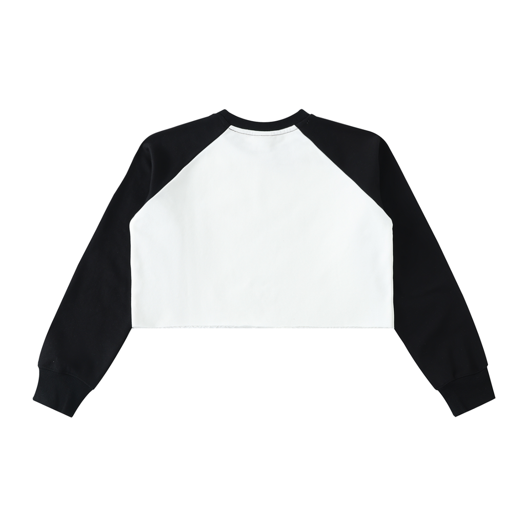 “When she cries” Crop Sweatshirt