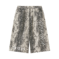 TPIA Snake Print Shorts