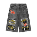 Black excellence Denim Shorts