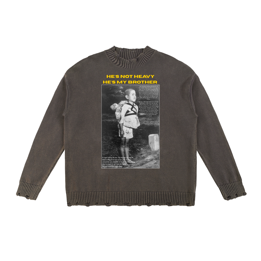 “The Standing Boy of Nagasaki” Sweater