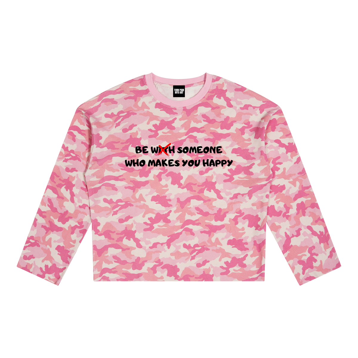 “Self love” Unisex Camo long-sleeve T-Shirt