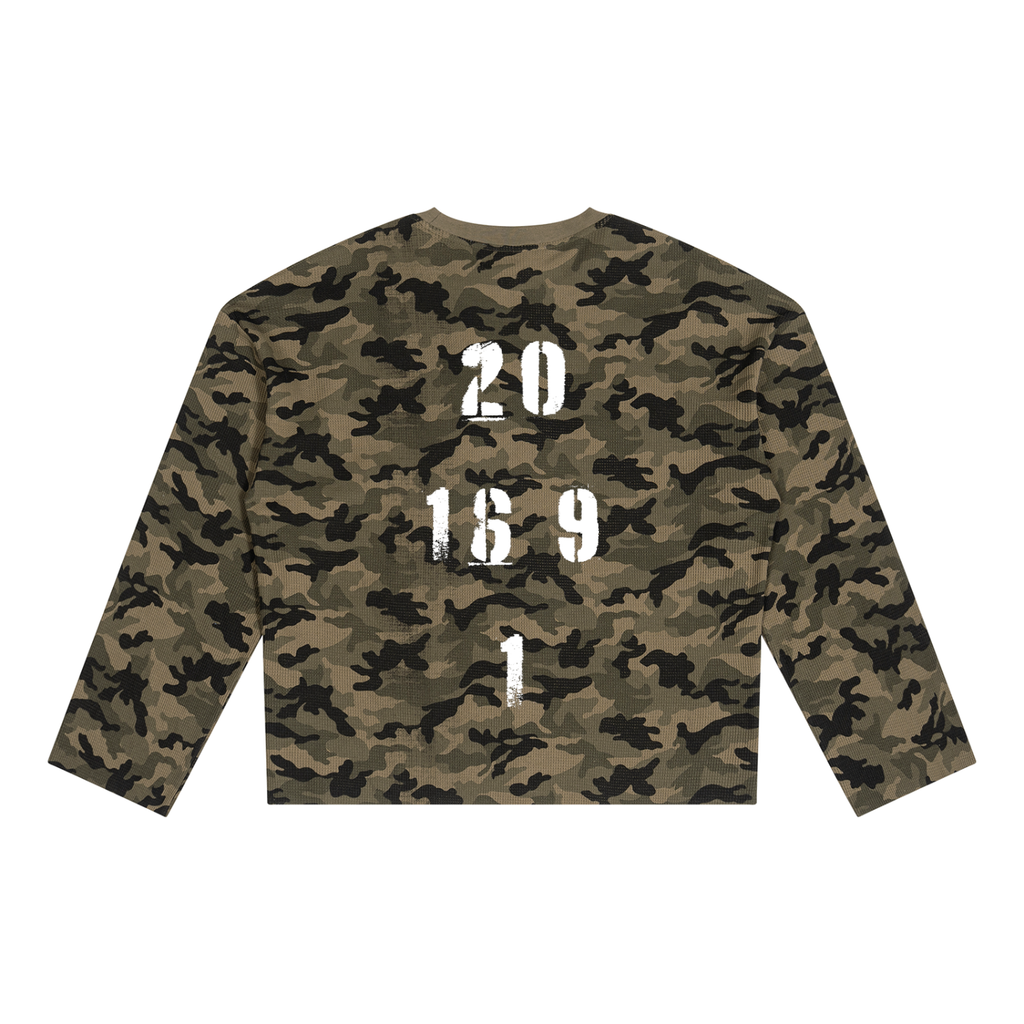 Camo long sleeve shirt