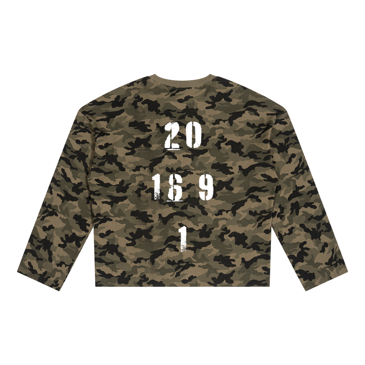 Camo long sleeve shirt