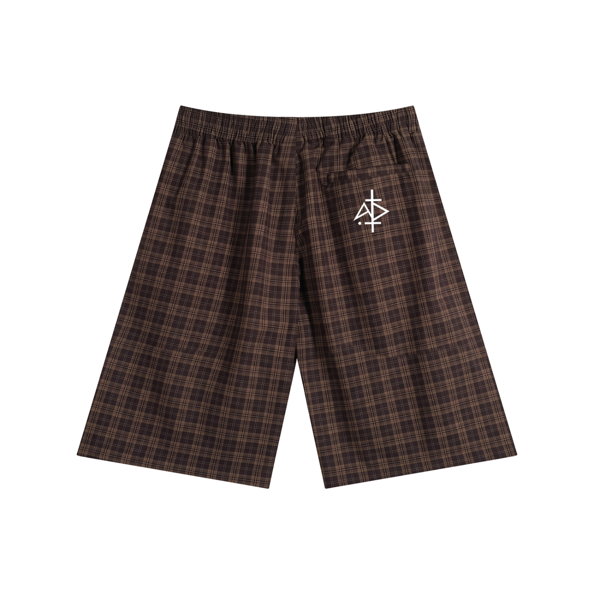 “BEN FRANK” Unisex Plaid Shorts