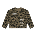 Camo long sleeve shirt