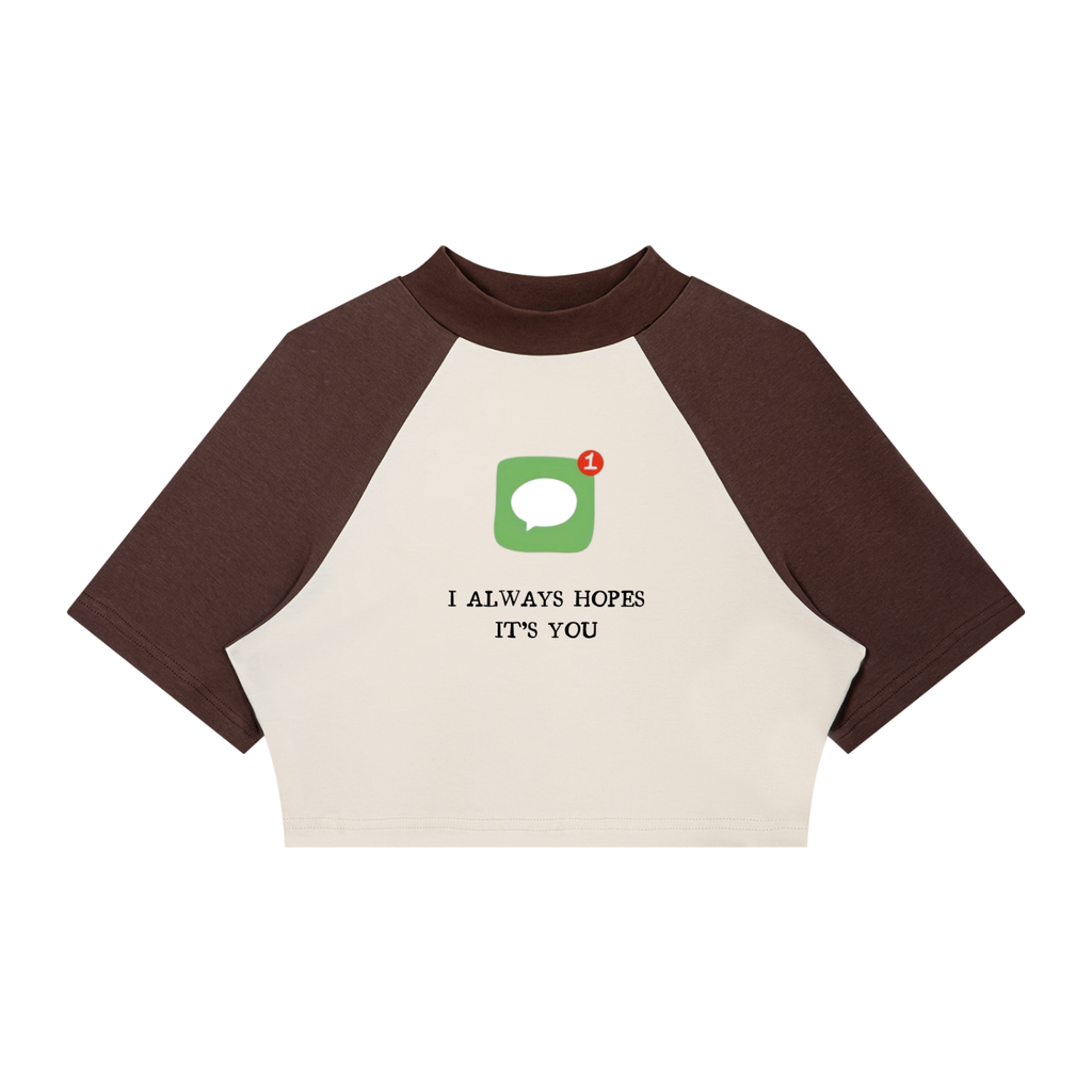 “Yearn for you” Crop-top