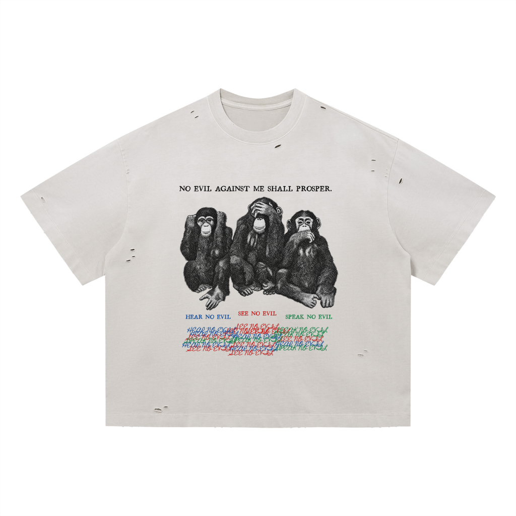 3 wise monkeys tee