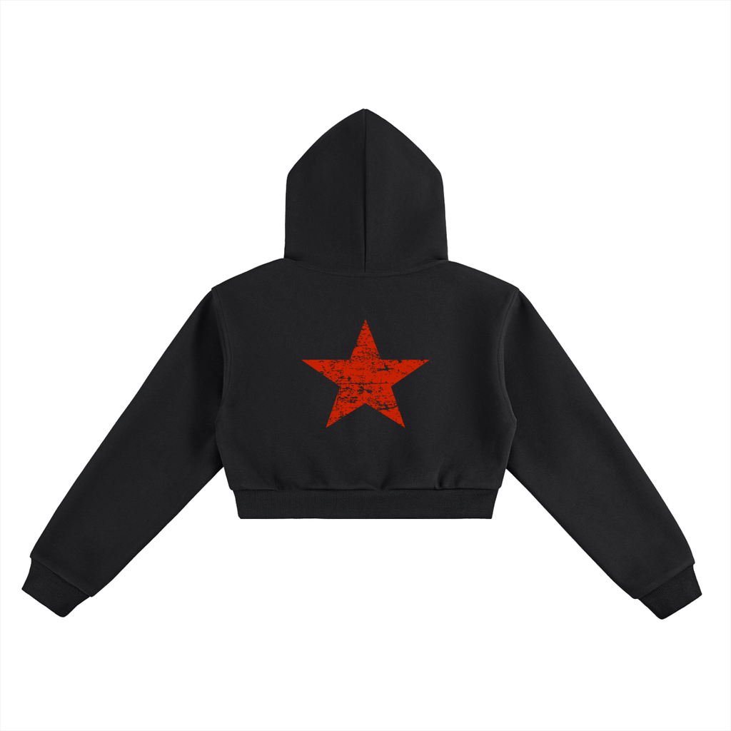 MOVIE STAR Cropped Hoodie