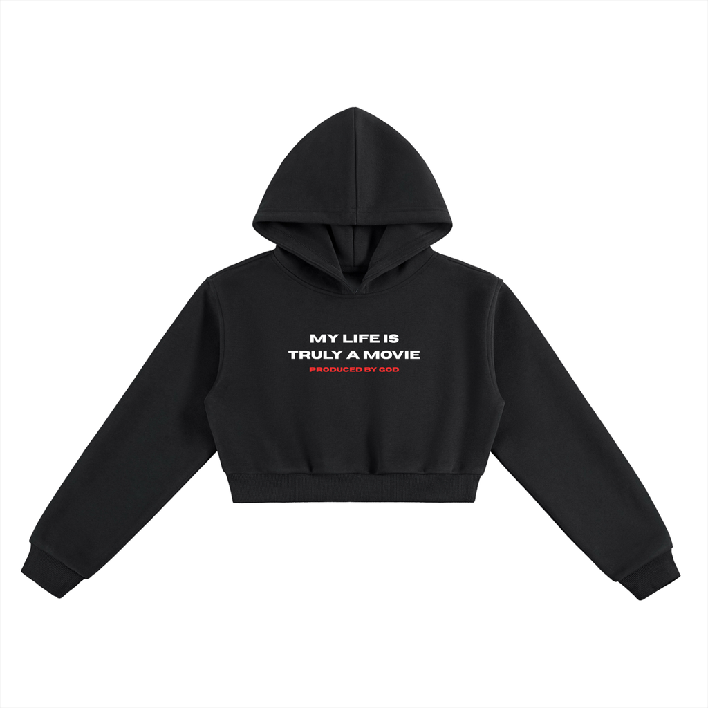 MOVIE STAR Cropped Hoodie