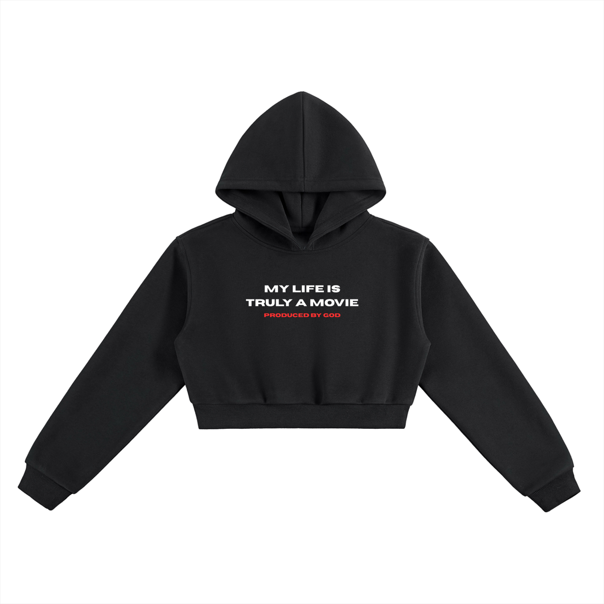 MOVIE STAR Cropped Hoodie